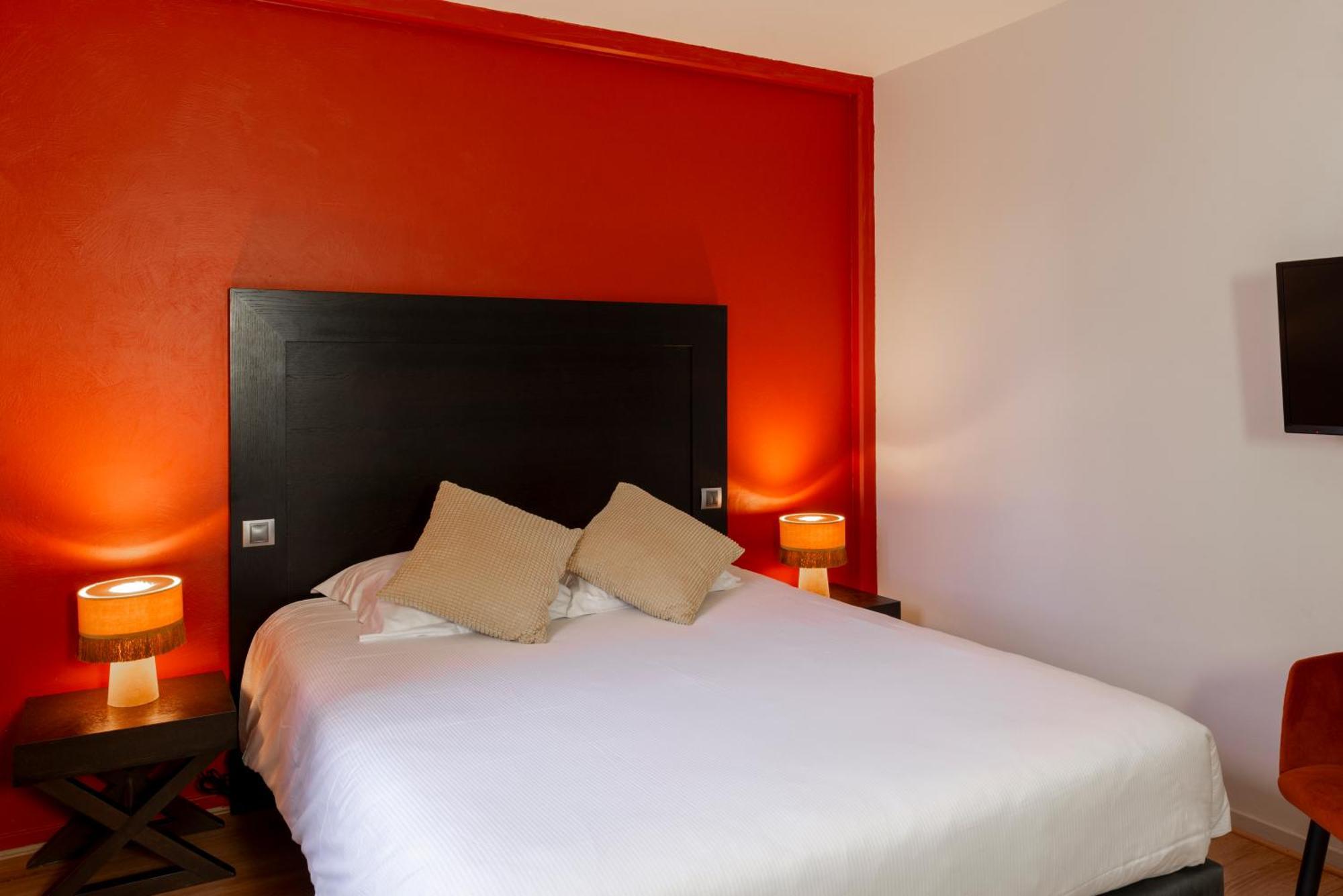 אנס Logis Hotel-Restaurant Saint Romain חדר תמונה