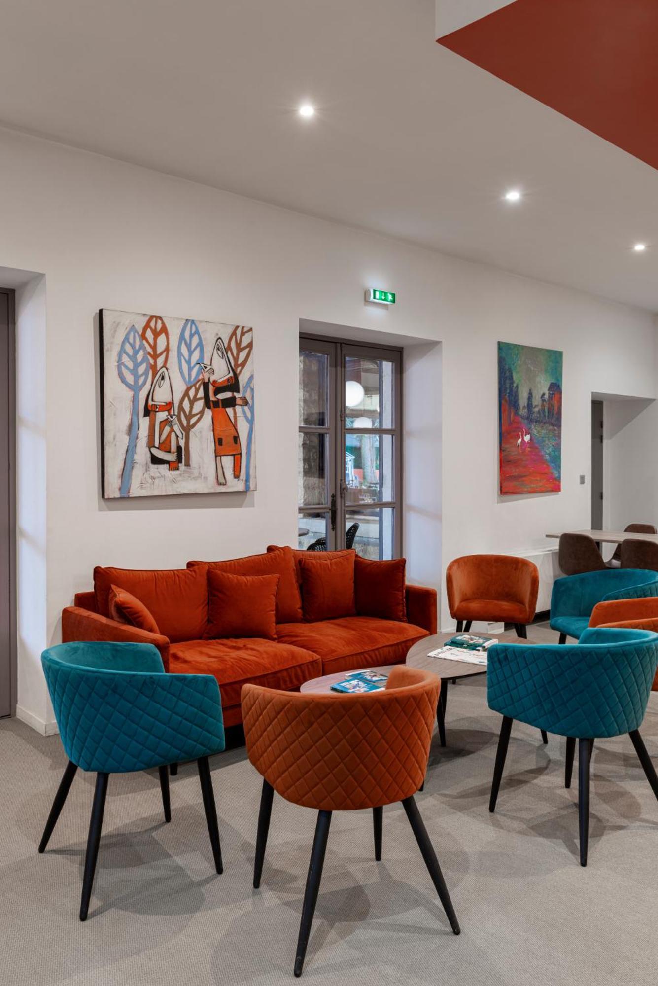 אנס Logis Hotel-Restaurant Saint Romain מראה חיצוני תמונה