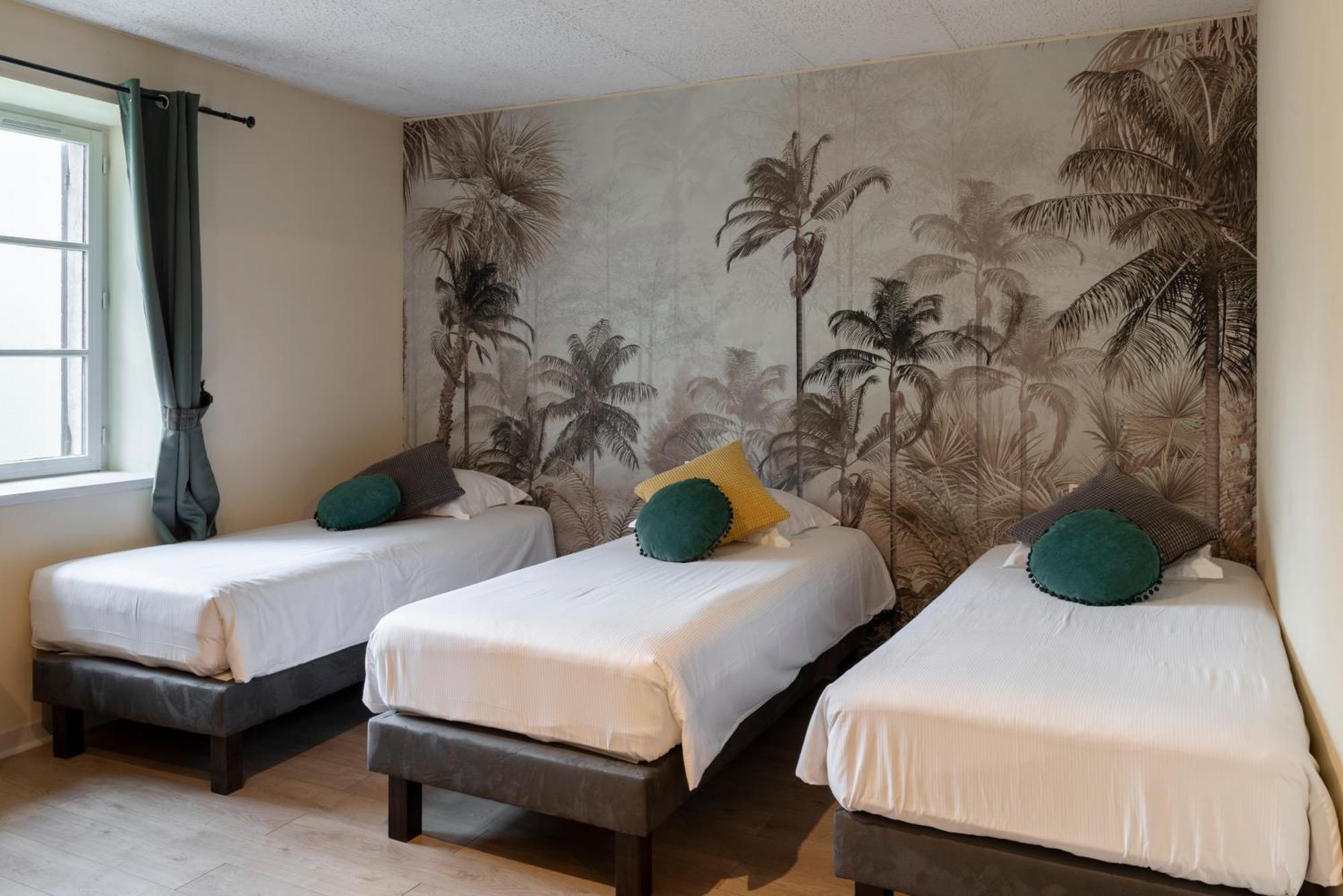 אנס Logis Hotel-Restaurant Saint Romain חדר תמונה