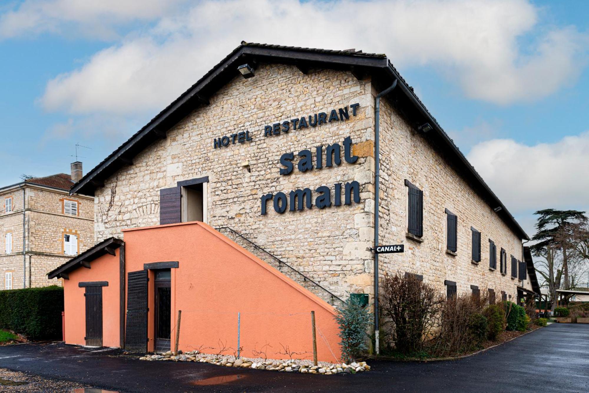 אנס Logis Hotel-Restaurant Saint Romain מראה חיצוני תמונה